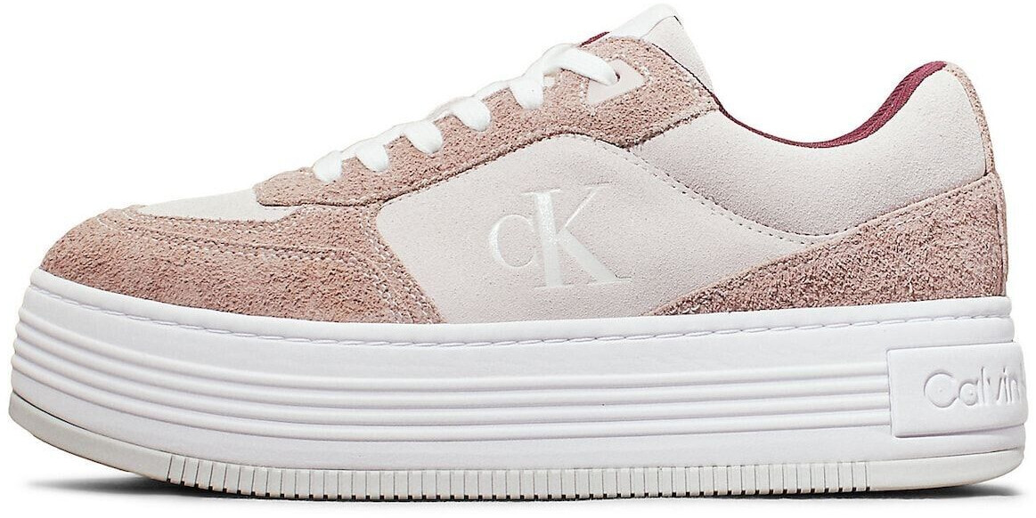 Calvin Klein Women's Sneaker dusty rose white offwhite