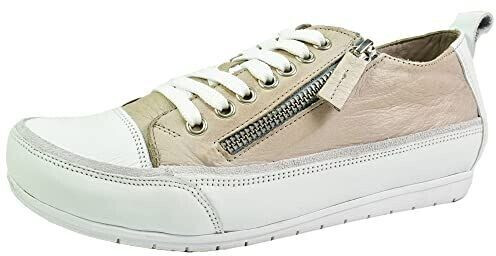 Andrea Conti Women's Sneaker silver grey white