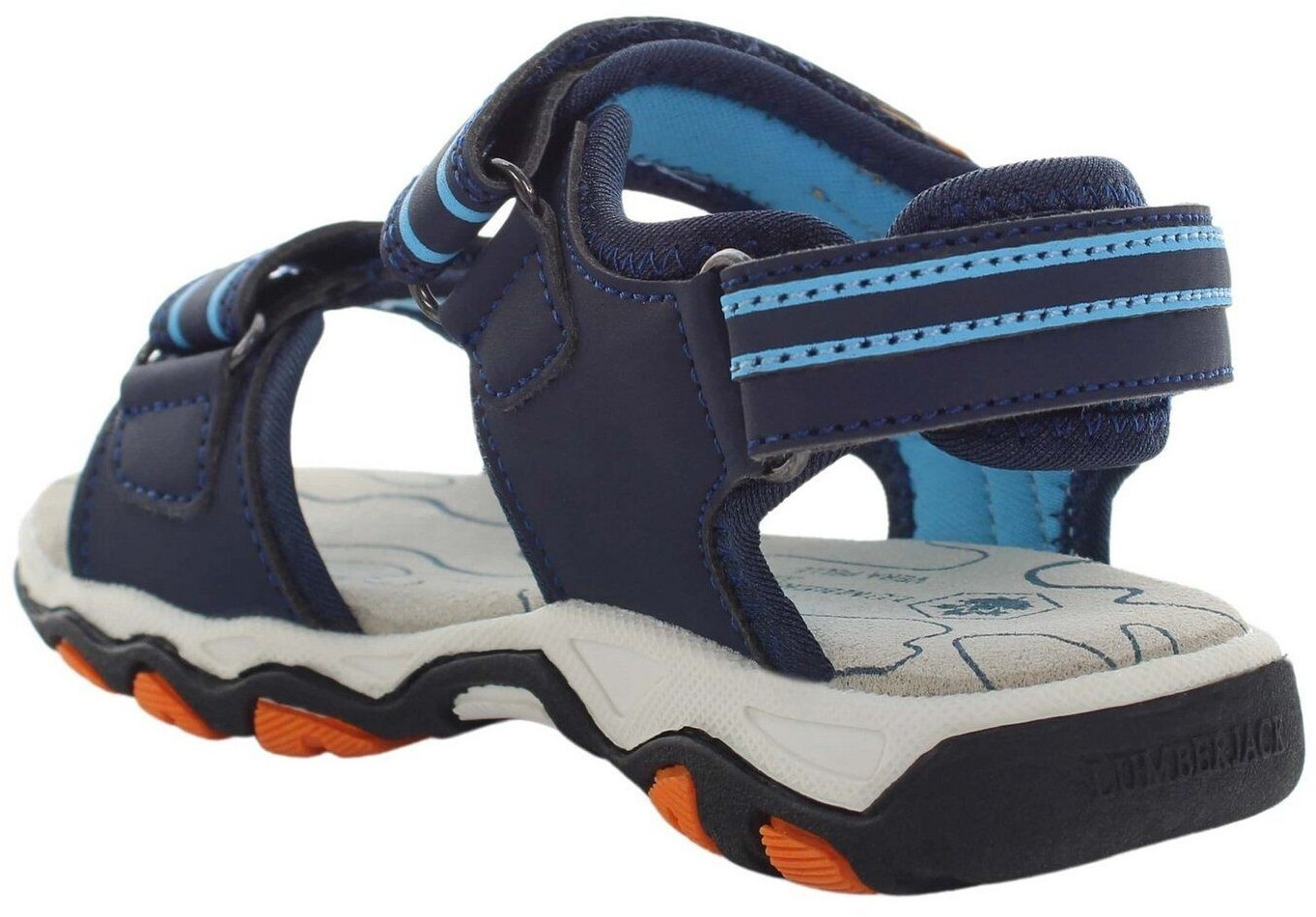 Lumberjack Summer shoe with 3 Velcro fasteners