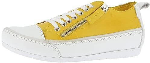 Andrea Conti Women's Sneaker yellow white