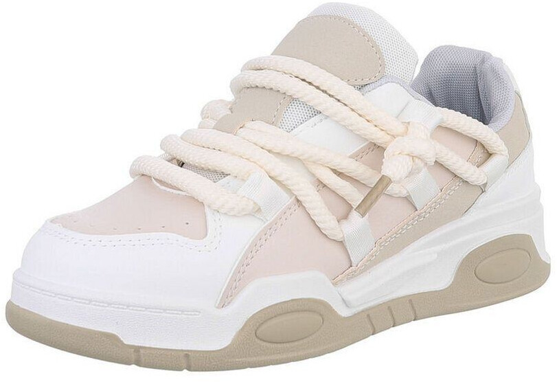 Ital Design Casual Shoes Sneakers Low JNH-218- beige