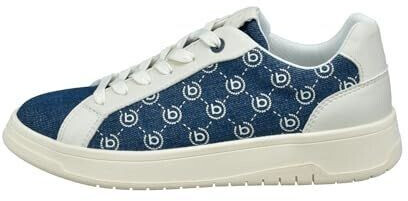 Bugatti 435-AI303 Women's Lace-up Shoes dark blue offwhite