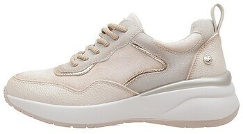 XTI 14319503-BEIGE Leather Sneakers beige