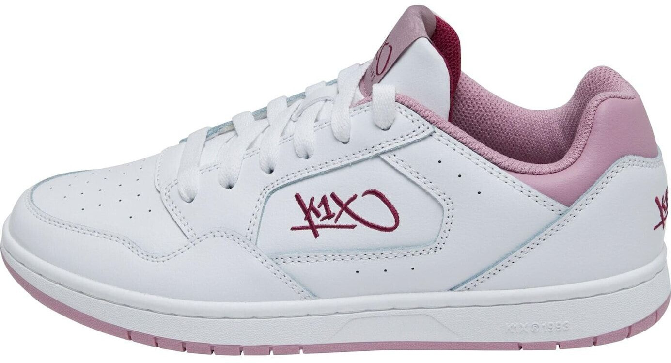 K1x Sneaker 'Sweep' old rose carmine red white