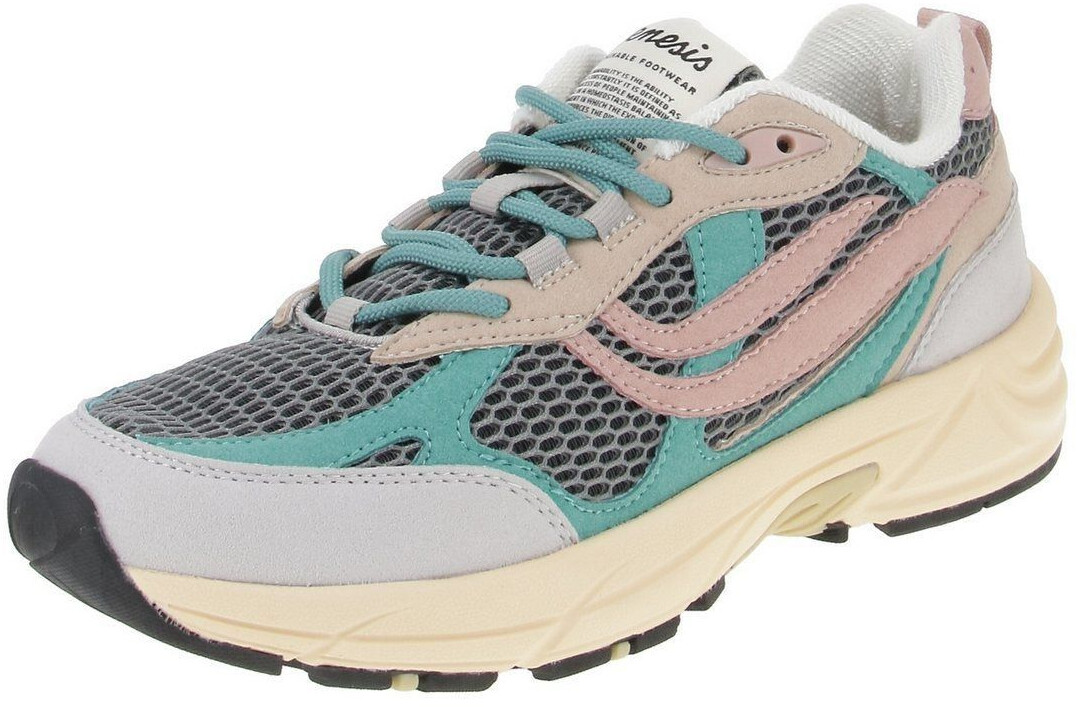 Genesis Footwear Sneaker Turquoise Grey Sand
