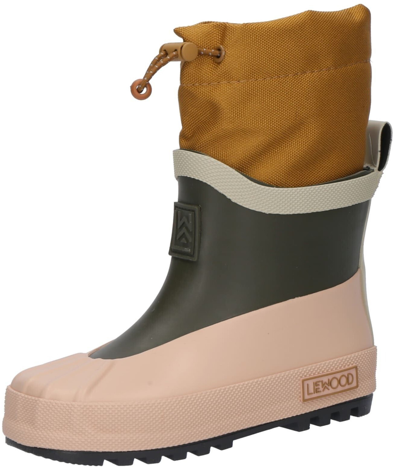 Liewood Snowboots 'Isaac' nude ecru cognac olive 20515274