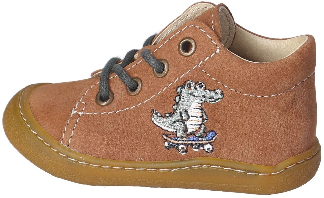 Pepino Kally curry-colored crocodile walking shoe 21290859-20