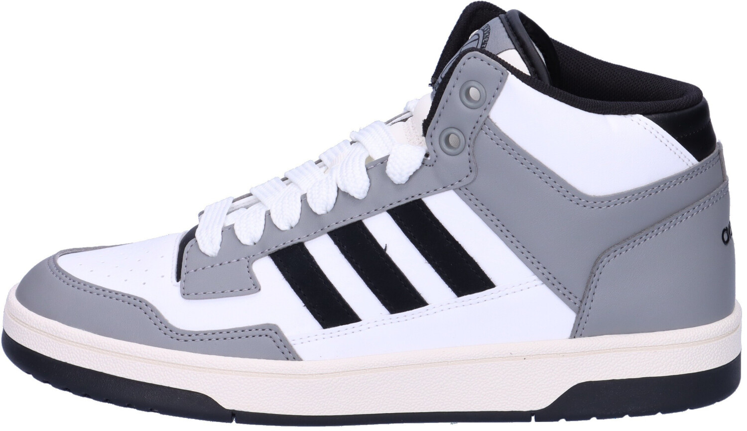 Adidas Rapid Court Mid High-Top Sneaker grey white black