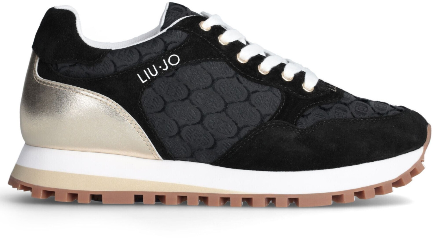 LIU Jo Wonder leather sneakers black