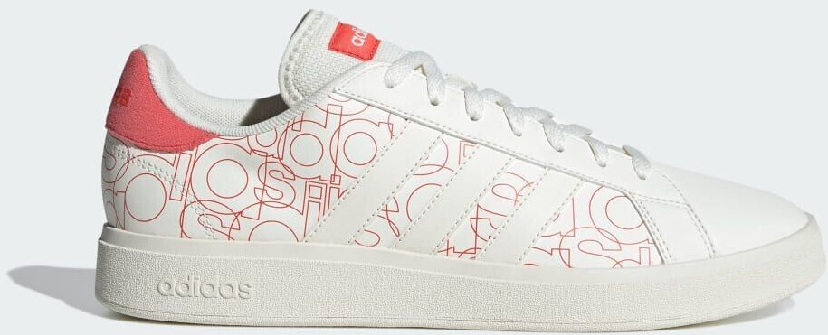 Adidas Grand Court Base 2 0 Shoes off white off white preloved scarlet