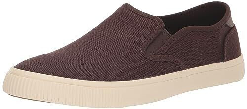 TOMS Shoes Baja Sneaker dark brown Heritage Canvas