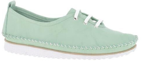 Andrea Conti Women's lace-up sneaker pastel green