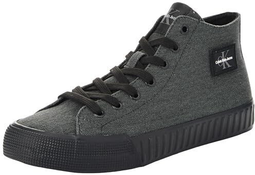 Calvin Klein Vulcanized Sneaker Skater Vulc Mid Laceup Cs Ml Dif Shoes black