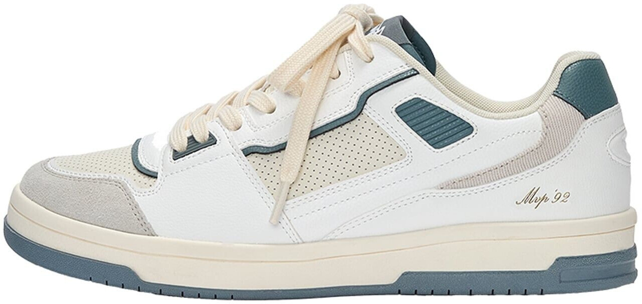 Pull&Bear Sneaker light beige light grey petrol white 19932835