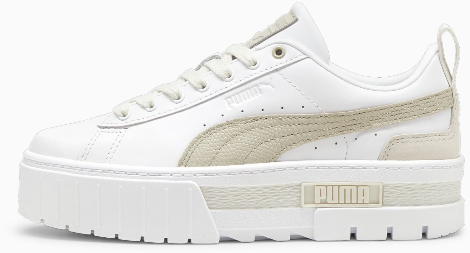 Puma Casual Shoes Mayze Luxe Wns Puma White-Pale Khaki 4065449338783