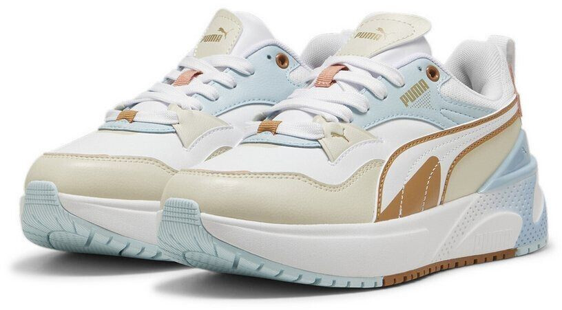 Puma R78 Disrupt Sneaker alpine snow caramel latte frosted dew