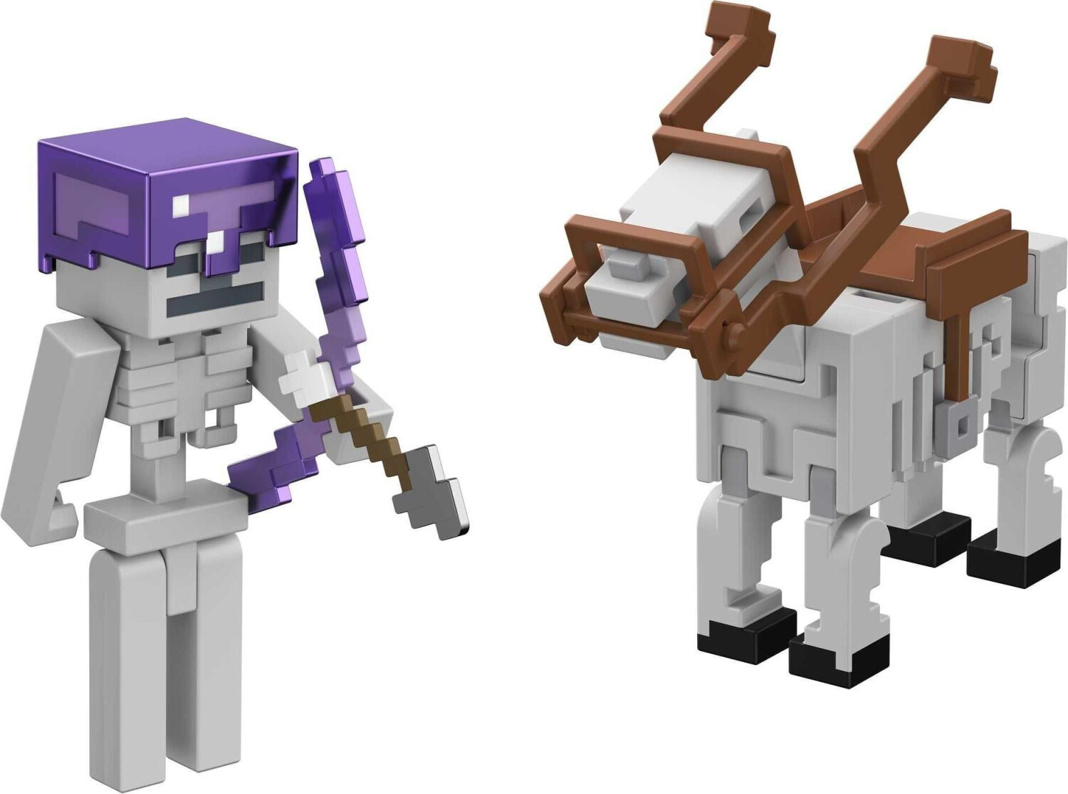 Mattel Minecraft - Skeleton and Trap Horse (HMD60)