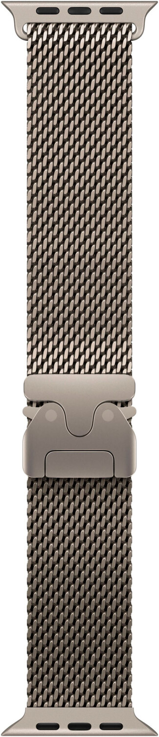 Apple 49mm Titanium Milanese Loop Natural Medium