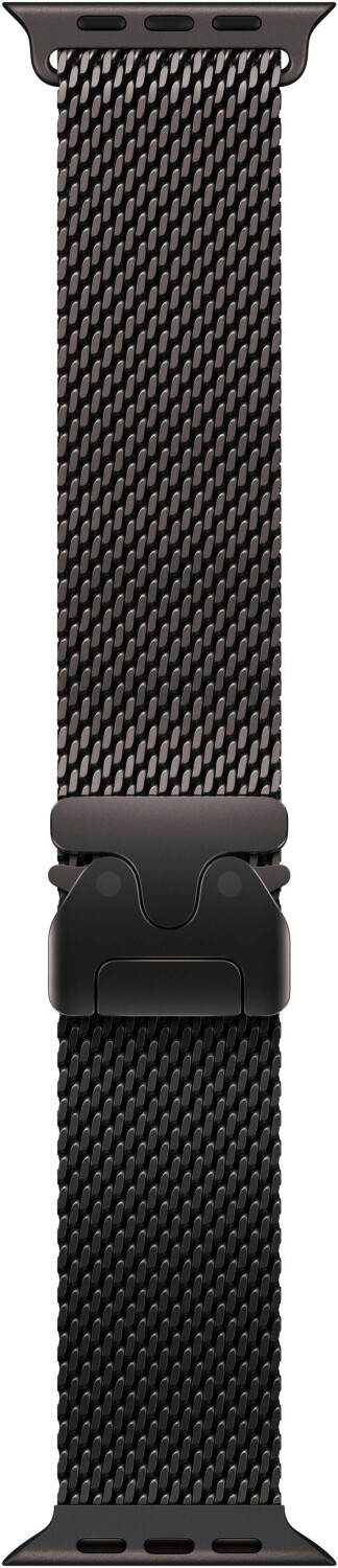 Apple 49mm Titanium Milanese Loop Black Medium