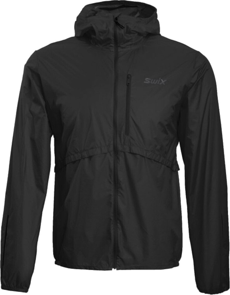 Swix Pace Wind Light Hooded Jacket M black