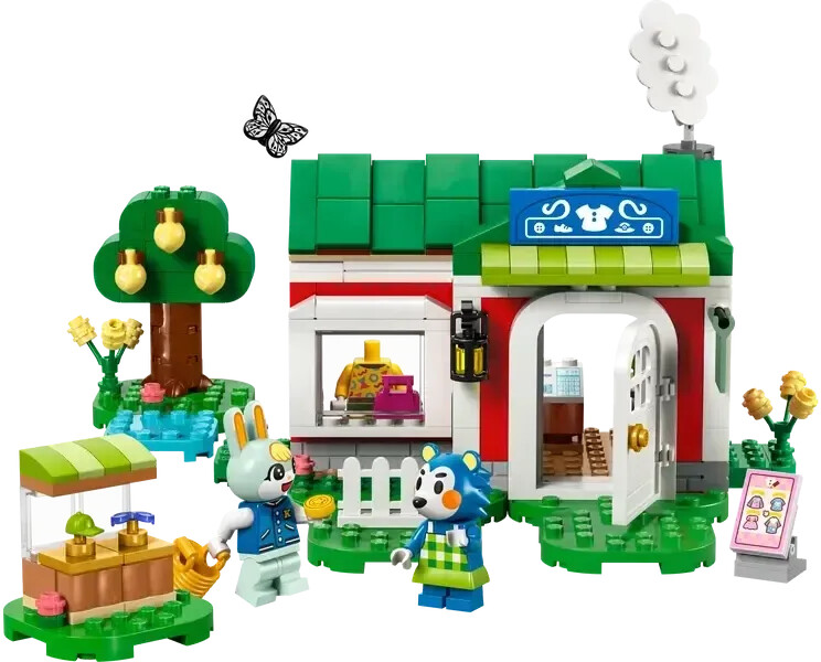 LEGO Animal Crossing - Boutique de vêtements des sœurs Doigts de Fée (77055)