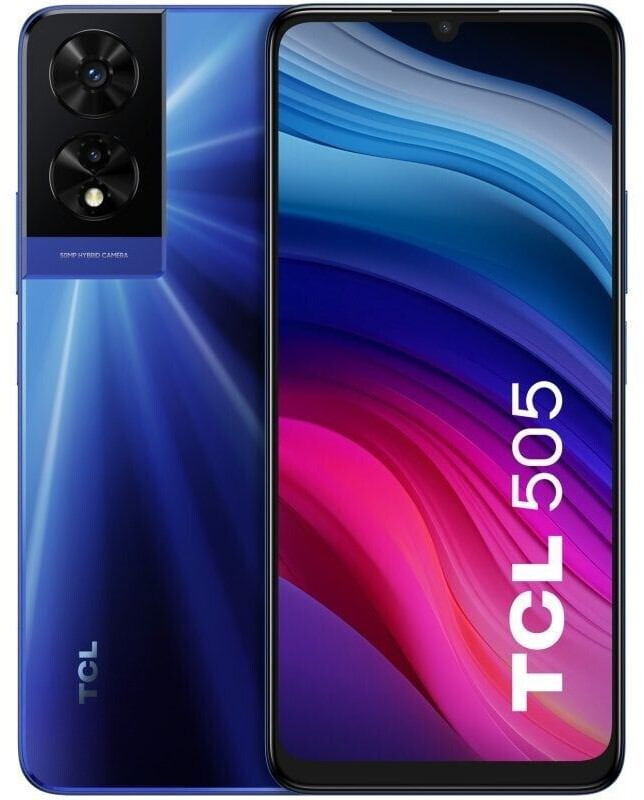 TCL 505 6 Go/256 Go bleu