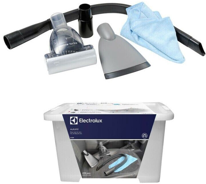 Electrolux Kit suceurs et brosses pour nettoyage de voiture pour aspirateur