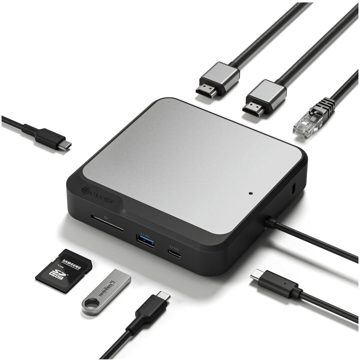 Alogic Dual 4K HDMI Dock DUCH2