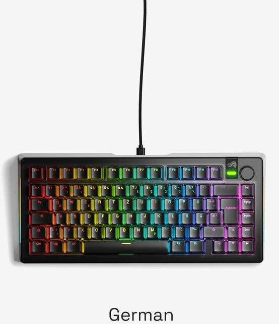 Glorious Gaming GMMK 3 Pro 75% Black (Fox Switches) (DE)