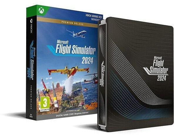 Microsoft Flight Simulator 2024: Premium Deluxe Edition Steelbook (PC)