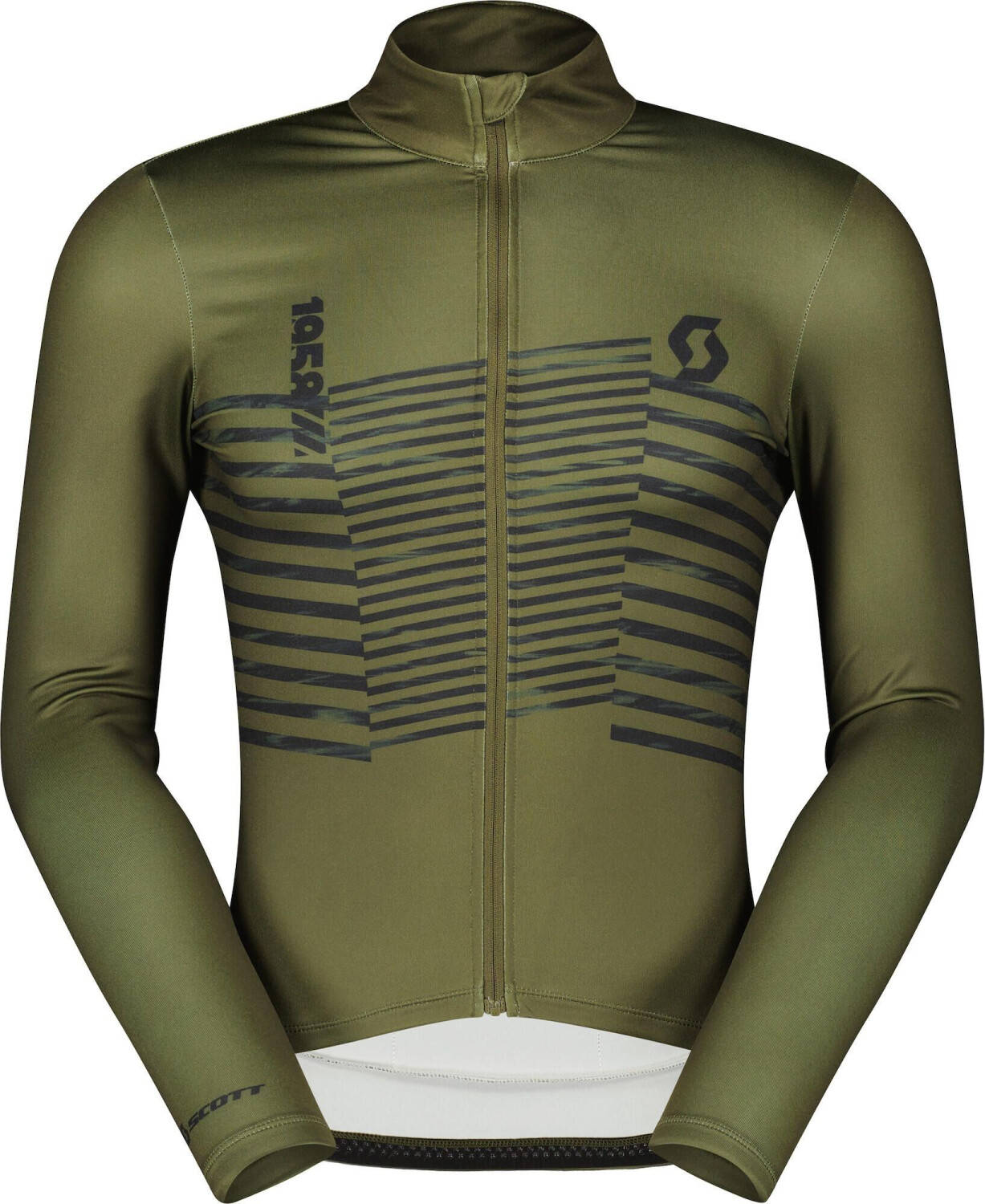 Scott Jersey M's RC Team Warm Graphics LS fir green