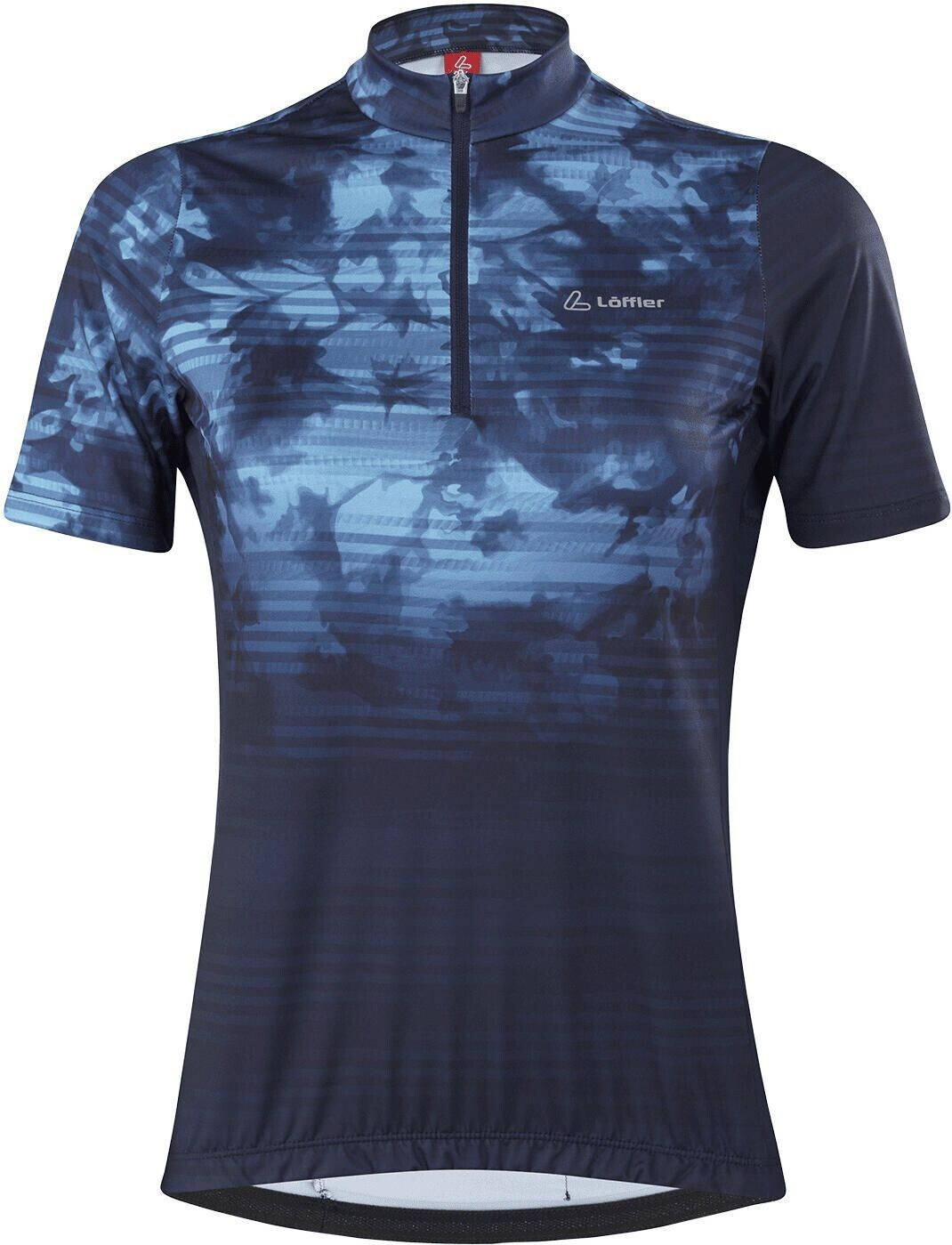 Löffler Women Bike Jersey Half Zip Spirit Mid dark blue