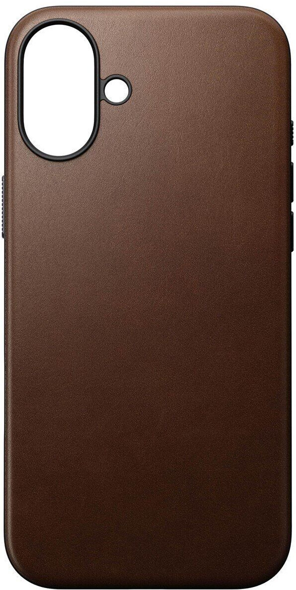 Nomad Goods Modern Leather Case (iPhone 16 Plus) Brown