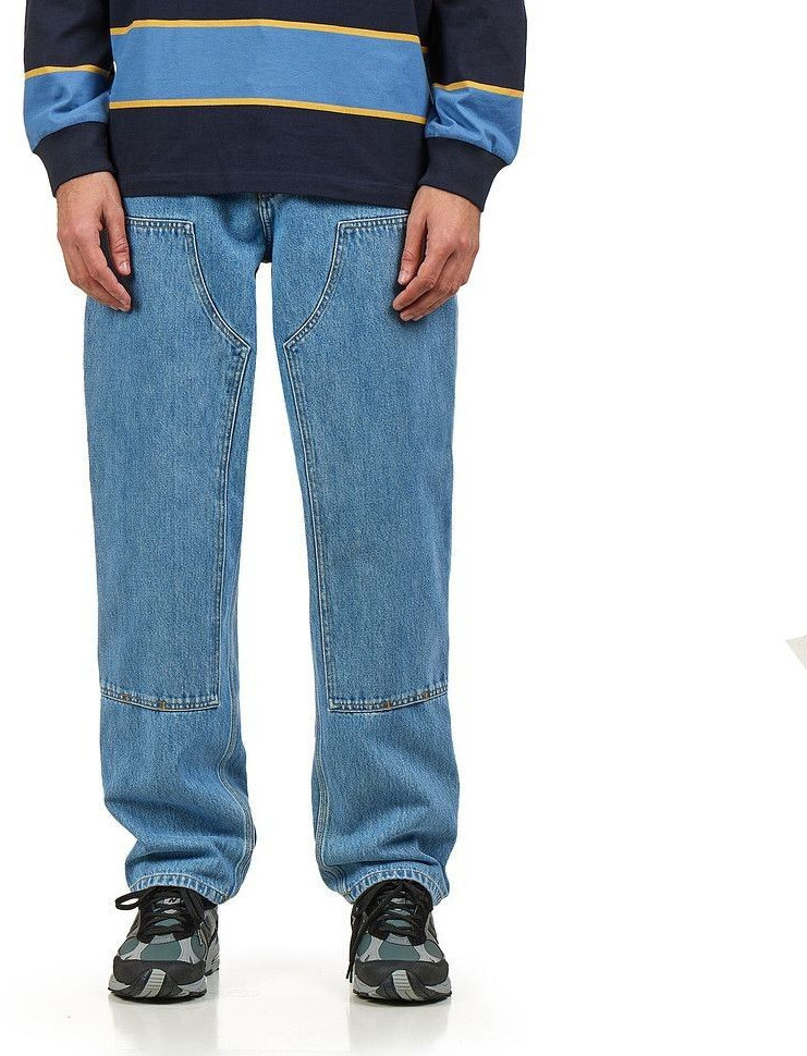 Carhartt Double Knee Pant Smith Denim (I032699) blue stone bleached