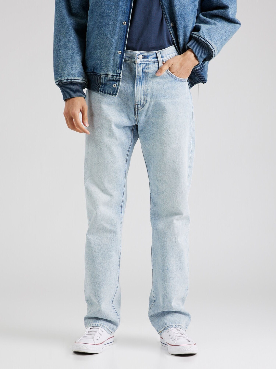 Levi s 555 Relaxed Straight Jeans 000LO baby blue essentials ab 79 99 Preisvergleich bei idealo
