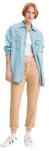 Levi's Mid Rise Boyfriend Jeans (19887) unbasic khaki twill