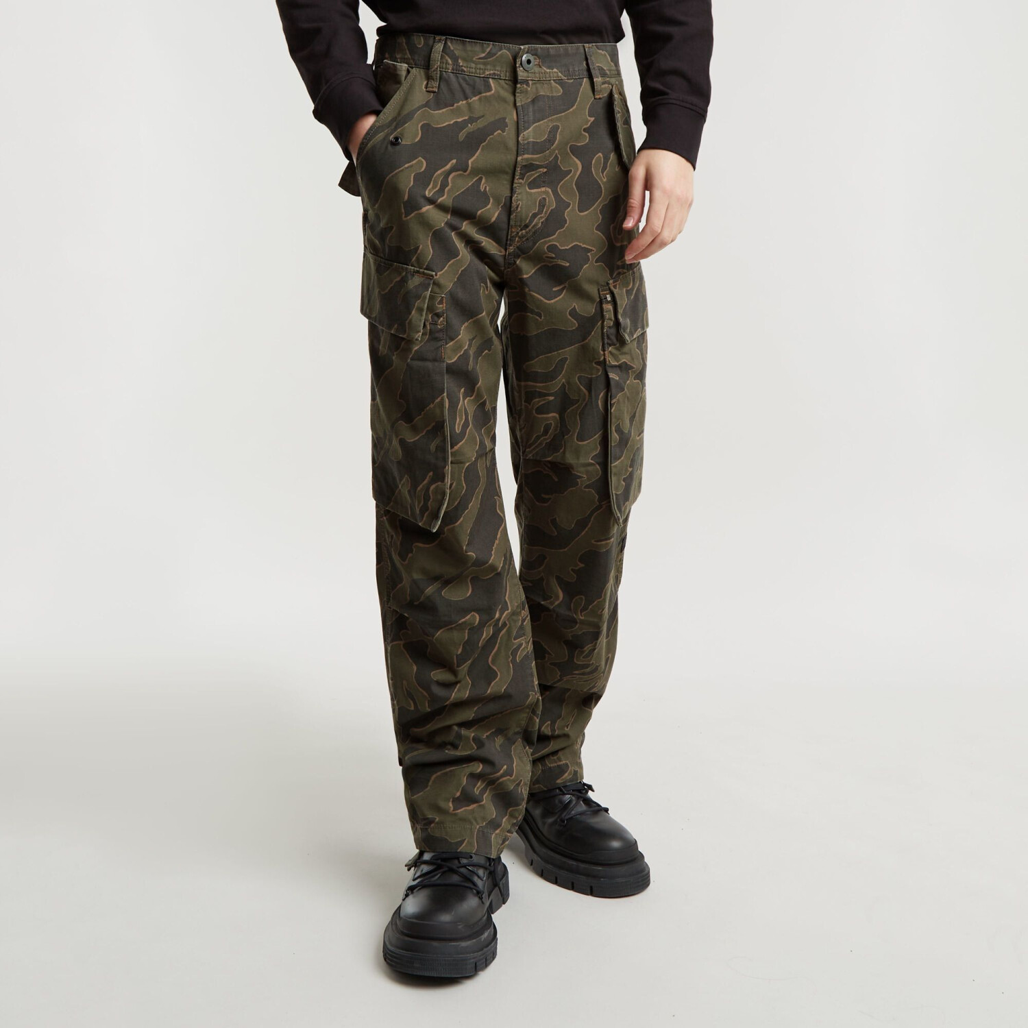 G-Star R-3N Regular Straight Cargo Pants (D25224)