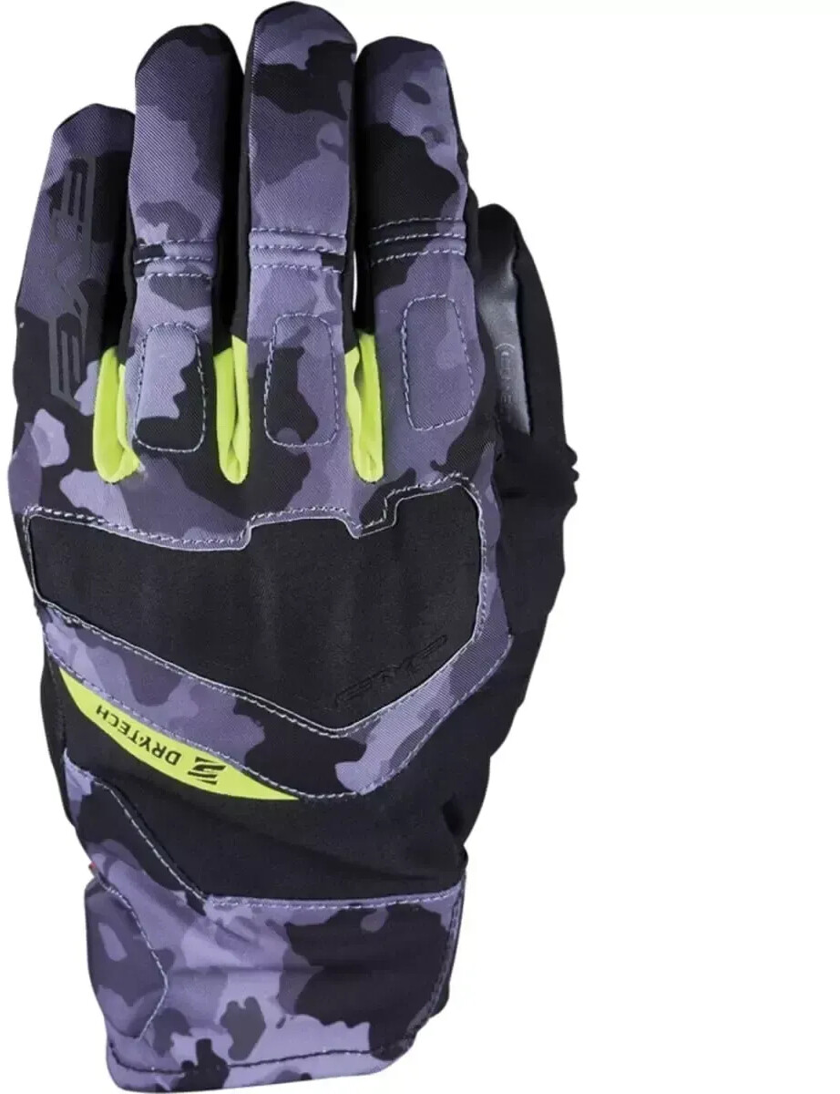 Five Gloves Gants Boxer Evo WP gris camouflage/jaune