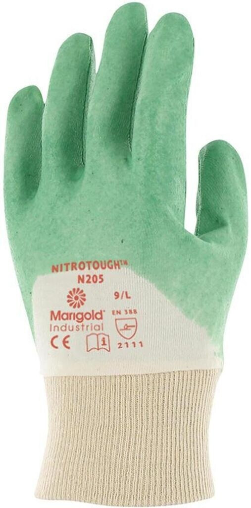 Ansell Nitrotough N205 Green White