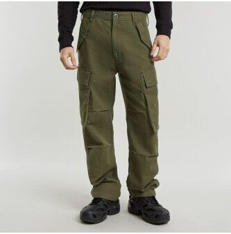 G-Star R-3N Regular Straight Cargo Pants (D25224) shadow olive