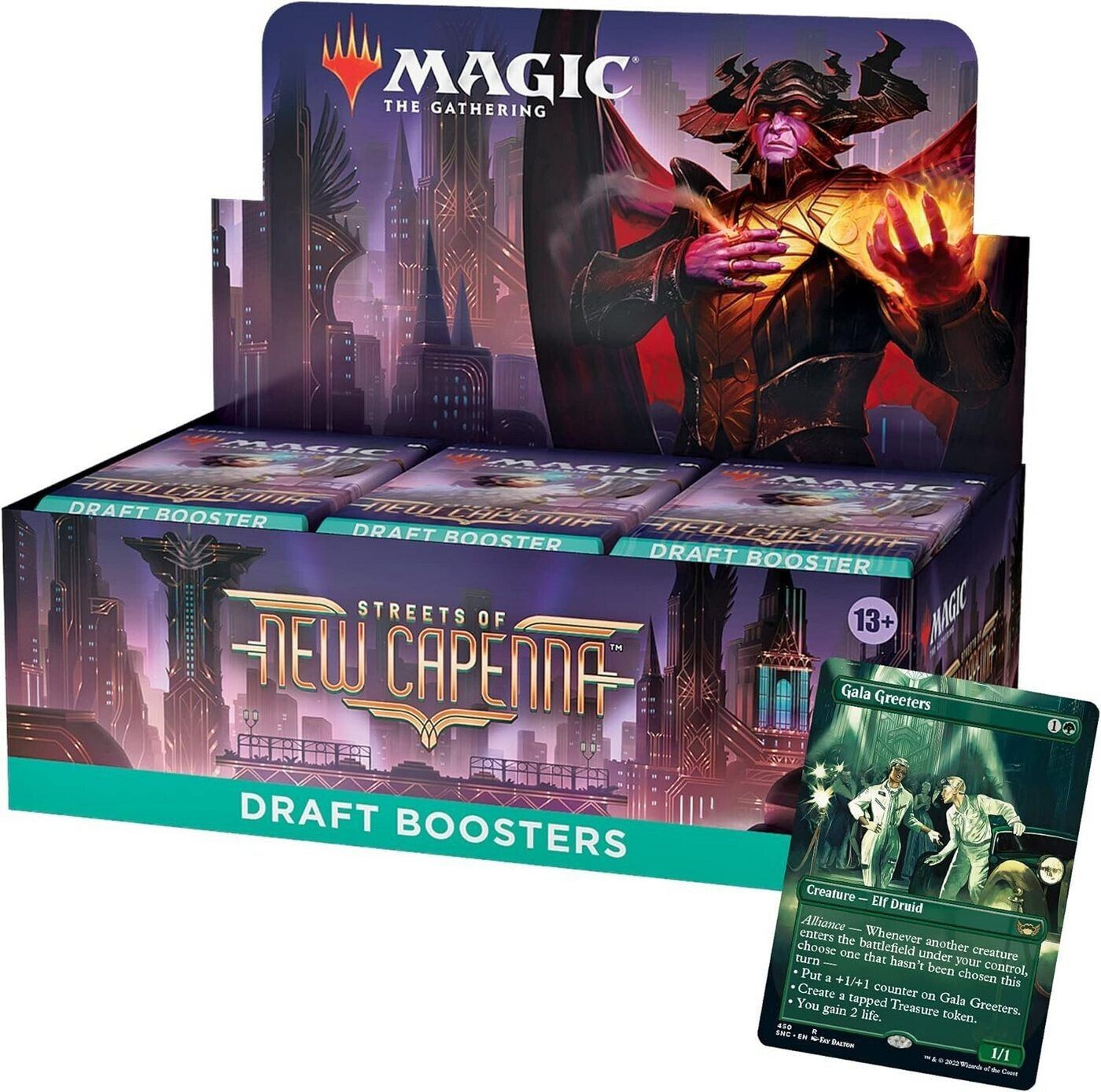 Magic: The Gathering Streets of New Capenna Draft Boosters 36er Display (EN)