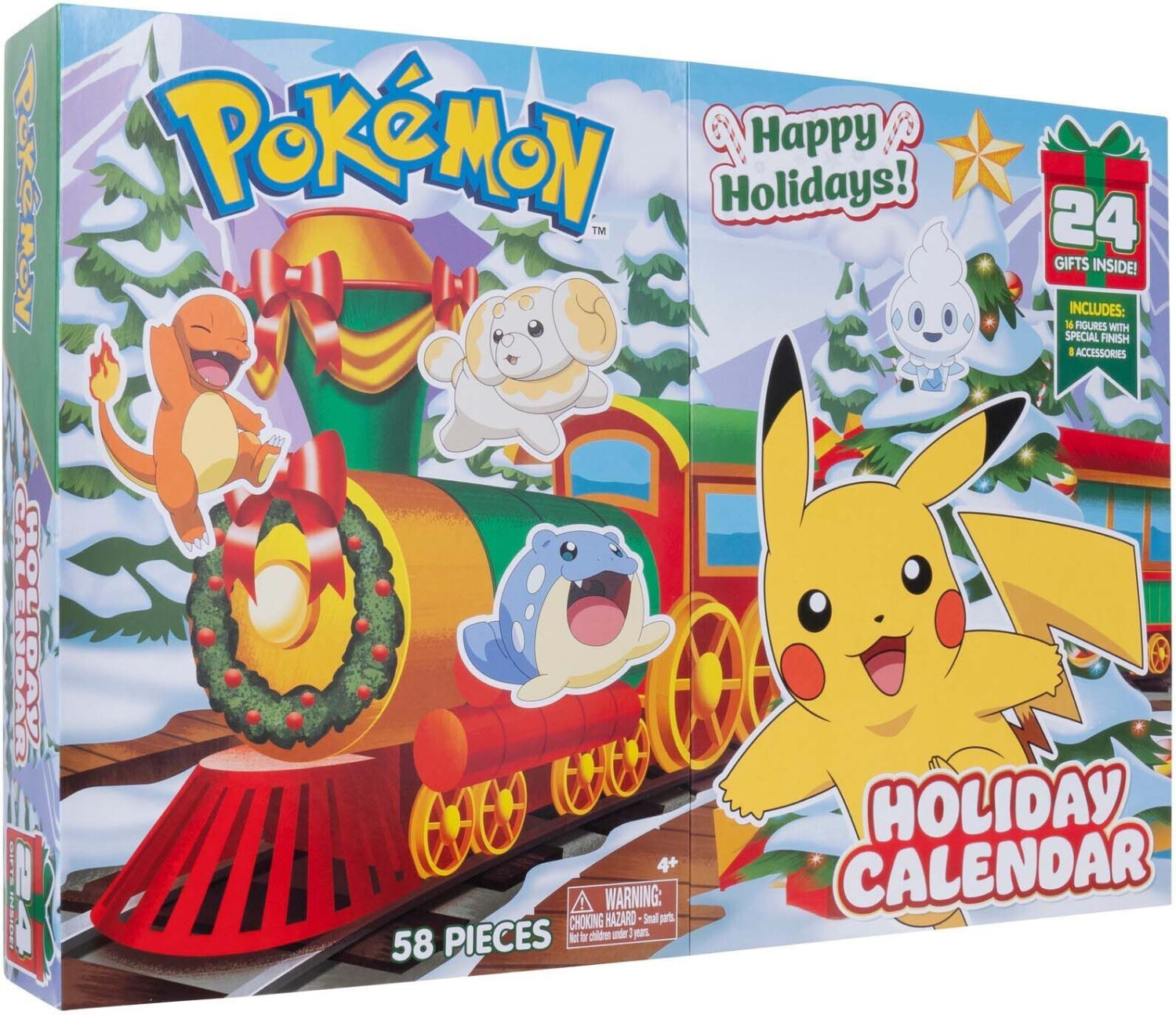 Jazwares Pokémon Advent calendar vacation 2024 (PKW3623)