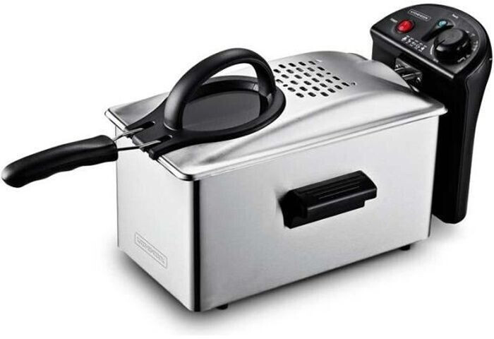 KitchenCook Friteuse 3 L inox
