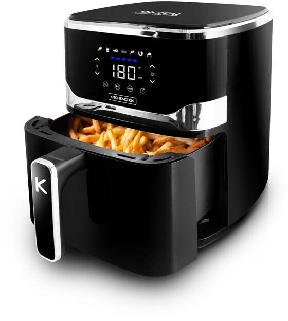 KitchenCook Air fryer Airmed55 5,5 L noir