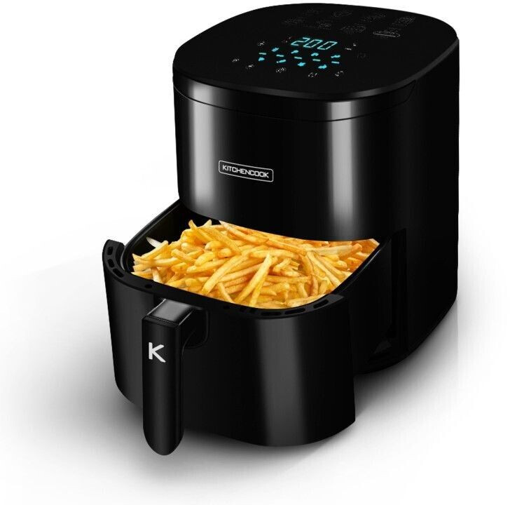 KitchenCook Air fryer 6,5 L noir Airmed6