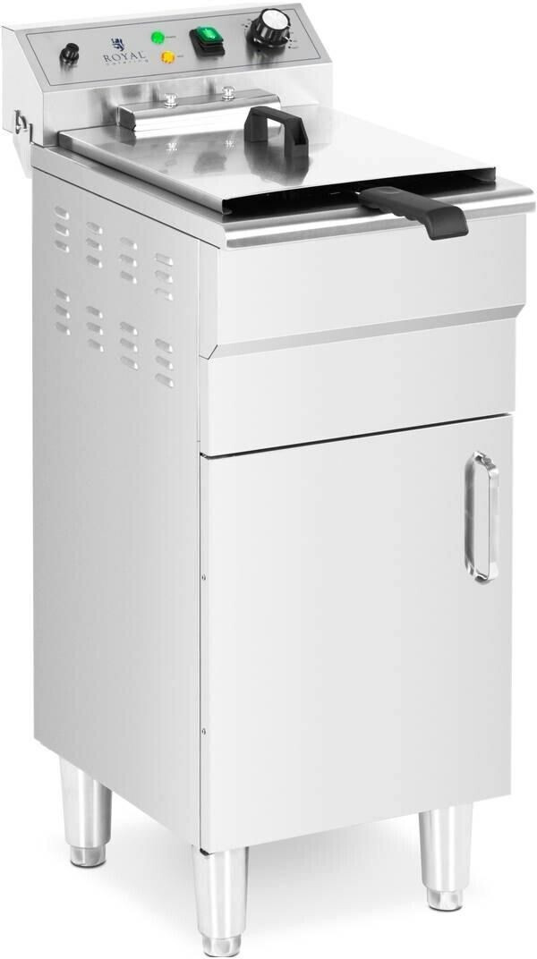 Royal Catering Friteuse professionnelle 13 L inox