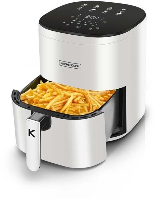 KitchenCook Air fryer 6,5 L blanc Airmed6