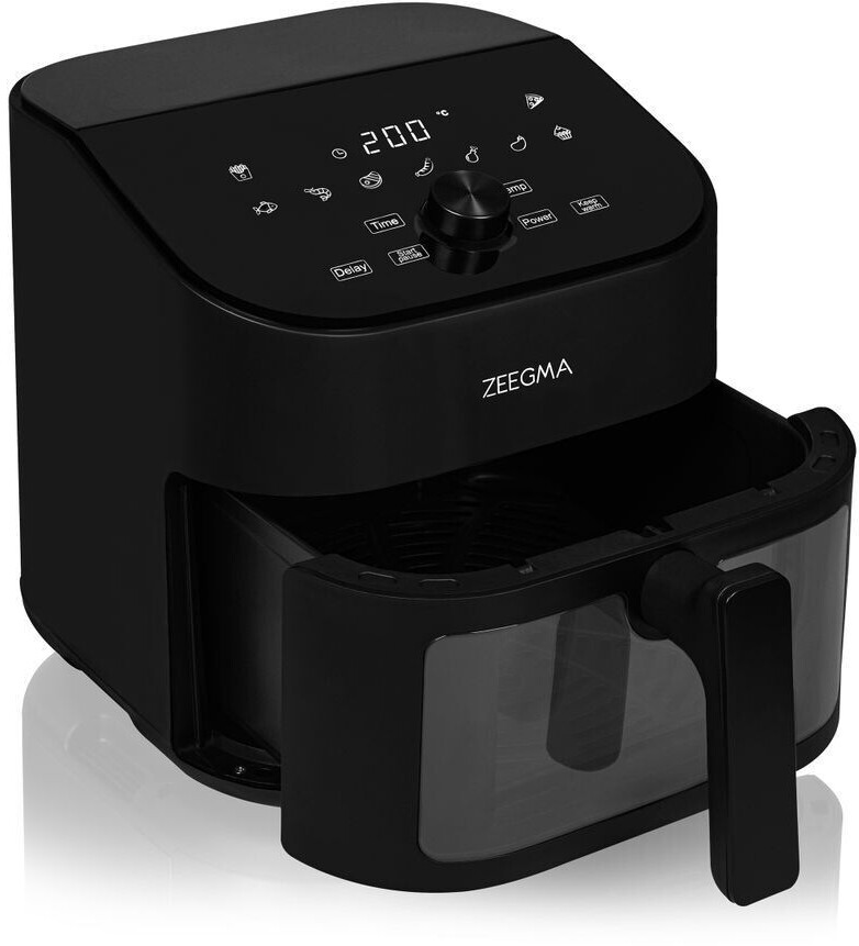 ZEEGMA Air fryer 6,5 L noir