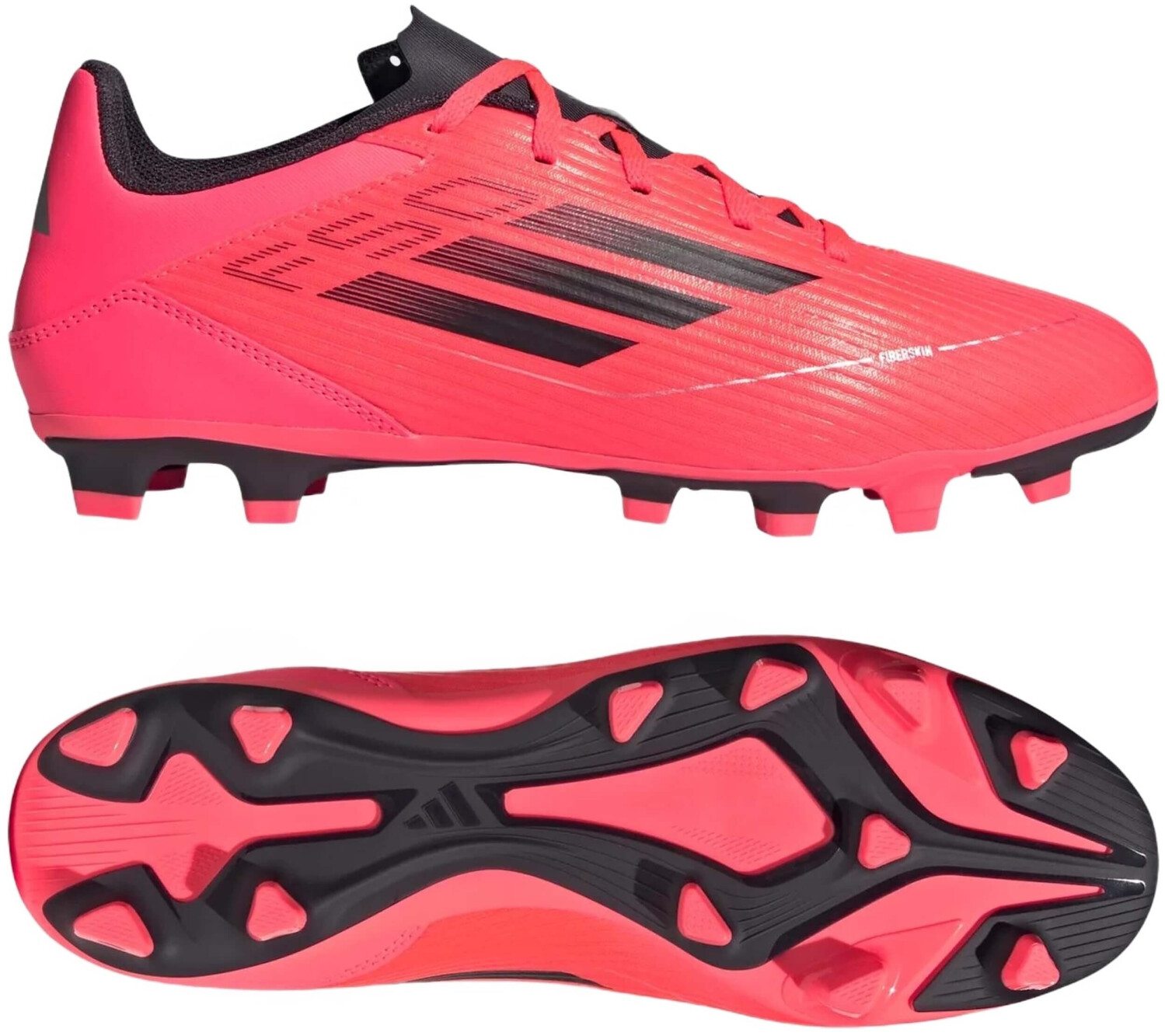 Adidas F50 Club FxG (IE0613) turbo/aurora black/platinum metallic