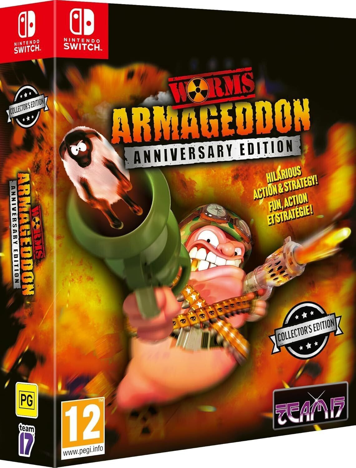 Worms: Armageddon - Anniversary Edition - Collector's Edition (Switch)